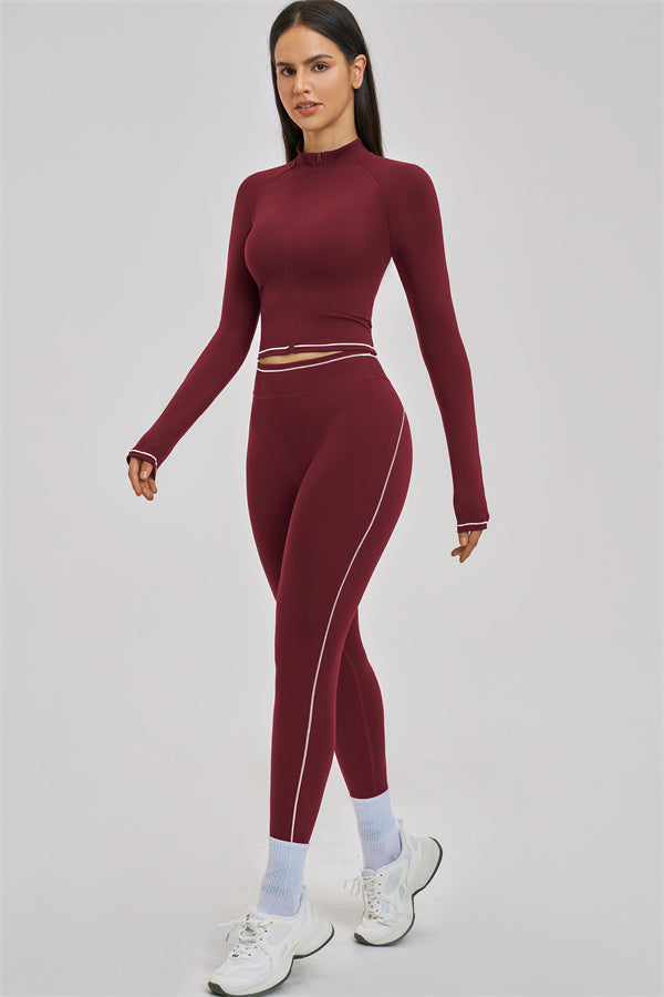 Conjunto de 2 piezas de chaqueta y leggings Unbound