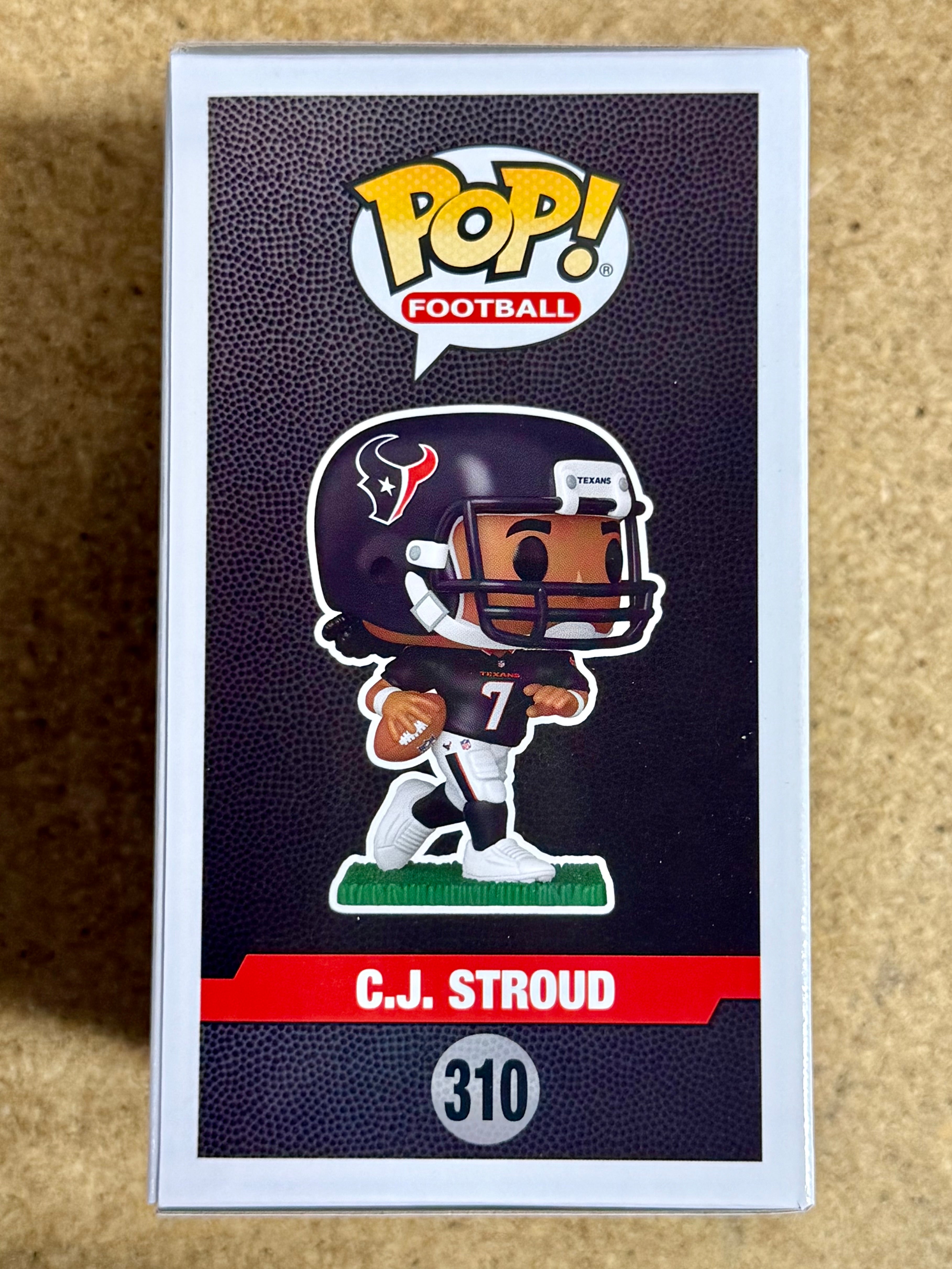 ¡Funko Pop! Fútbol C.J. Stroud #310 NFL Houston Texans Novato del Año 2023