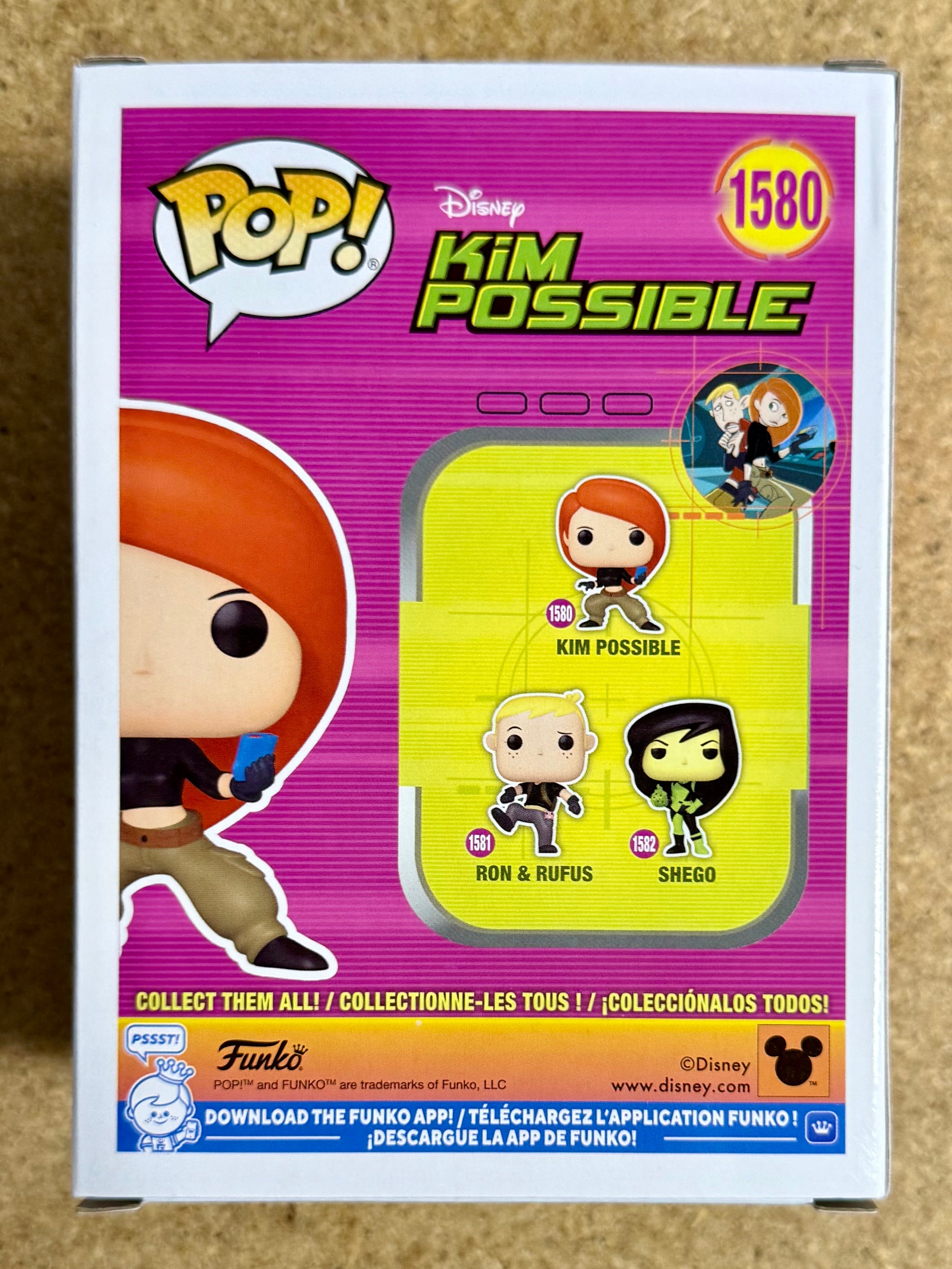 Funko Pop! Disney Kim Possible n.º 1580 Kim Possible 2025