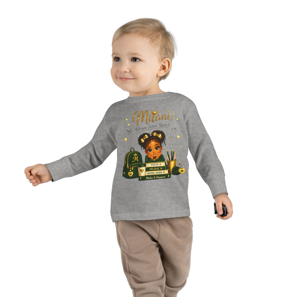 Toddler Tee — 'Future MD' Cute Black Girl Doctor Design