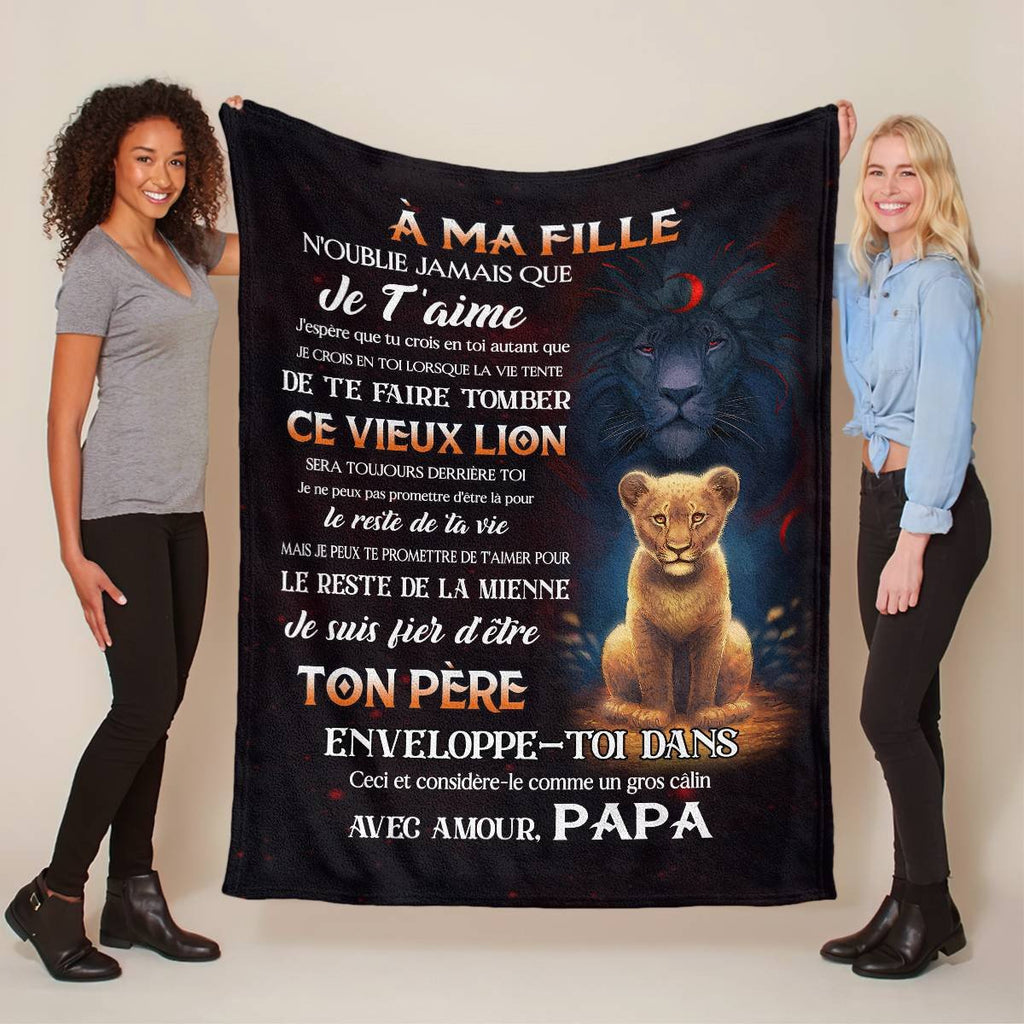 Manta De Regalo Especial Para Tu Hija - De Papá (SKUB09-120)