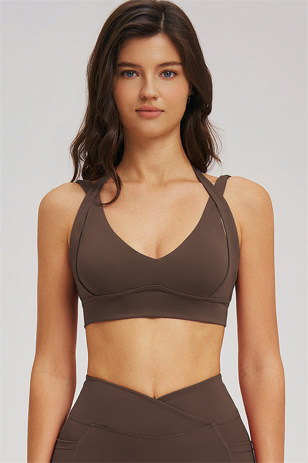 El conjunto de 3 piezas Sizzle Zip Jacket Sports Bra Flared Leggings