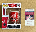 Pat McAfee - WWE - ESPN - NFL Vaso de Refresco de Cine Firmado Funko Pop! #200 Con Certificado JSA