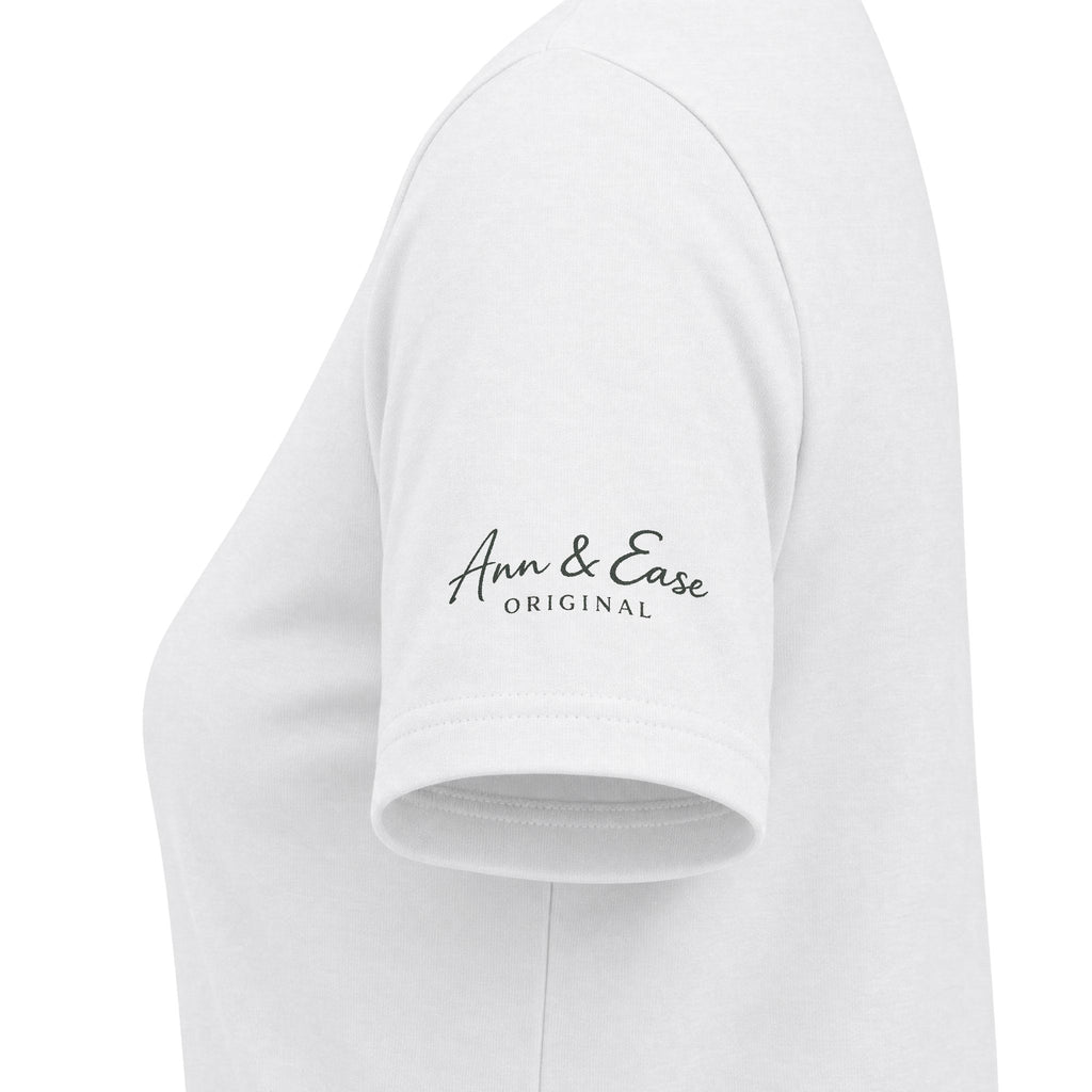 Women's V-Neck Tee — "God's Plan > My Plan Always" Faith Graphic