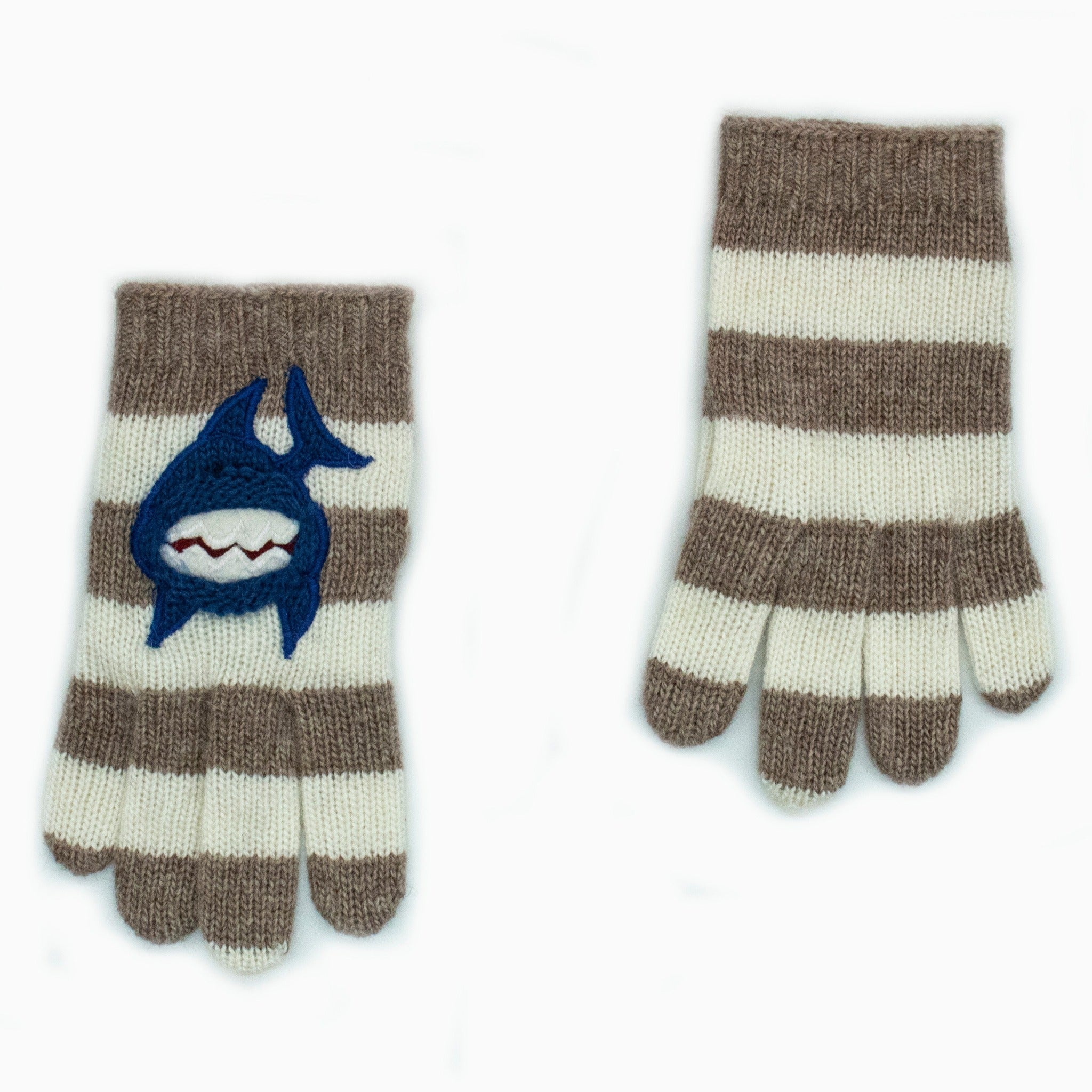 GUANTES PARA NIÑOS CON TIBURÓN