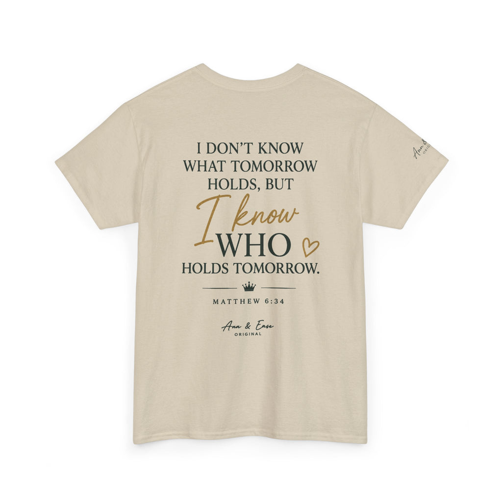 Camiseta Gráfica Cristiana — "El Plan de Dios > Mi Plan Siempre" Camiseta Cristiana Inspiradora