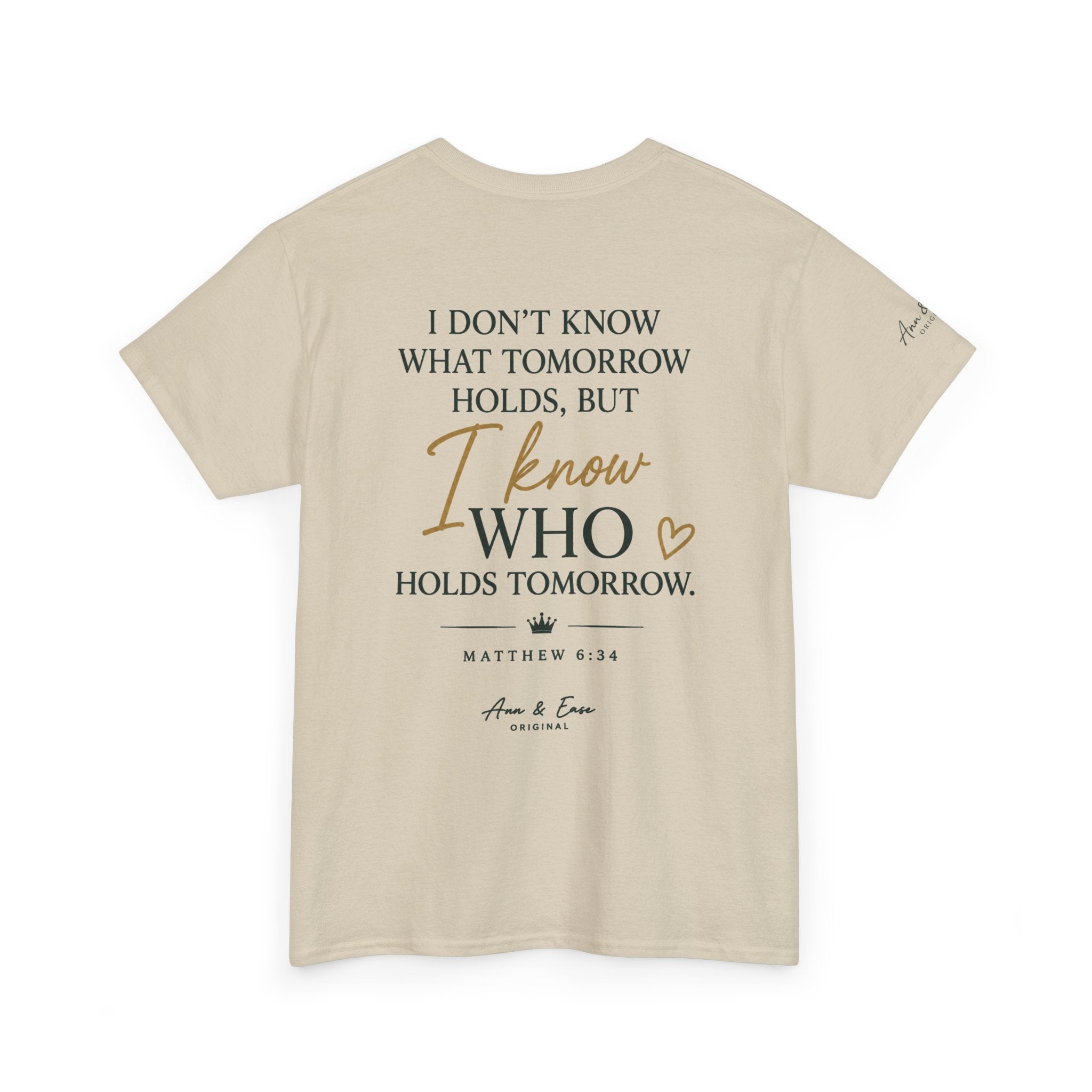 Camiseta Gráfica Cristiana — "El Plan de Dios > Mi Plan Siempre" Camiseta Cristiana Inspiradora