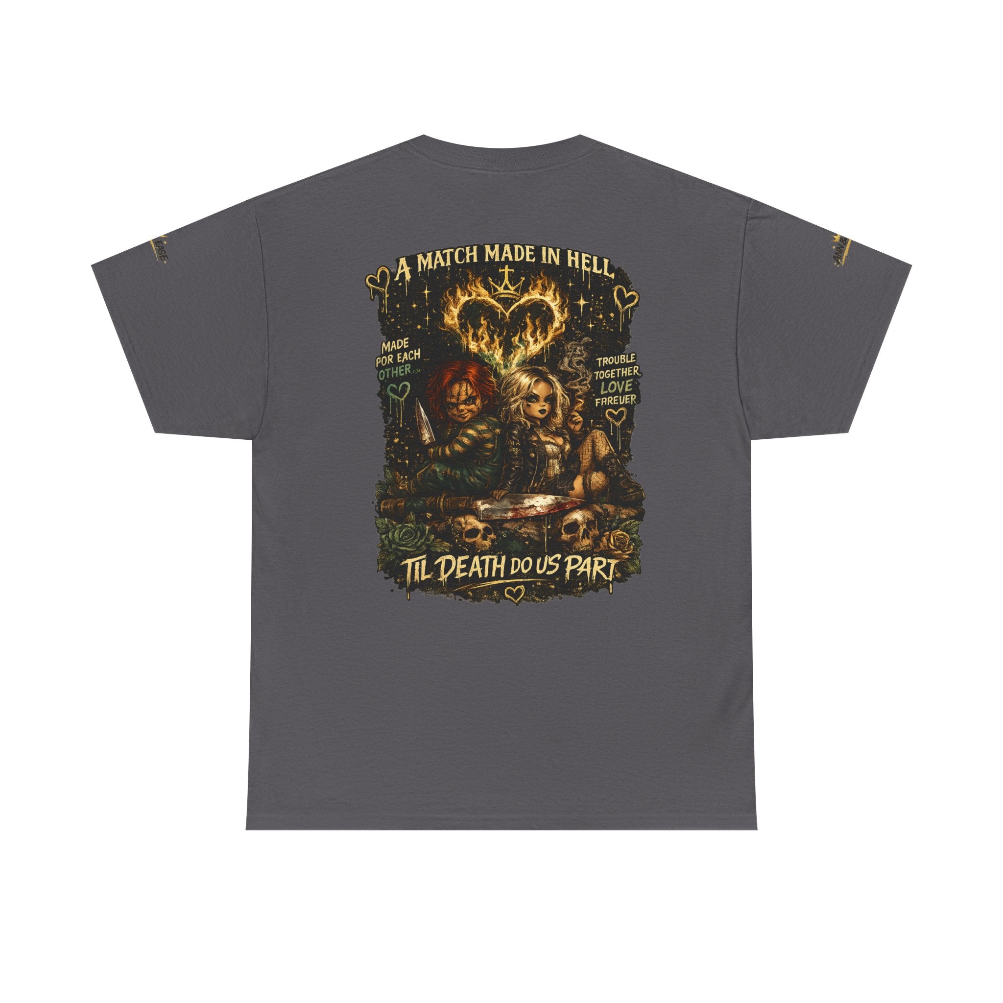 Camiseta gráfica "Disfuncional pero devota" de Ann & Ease