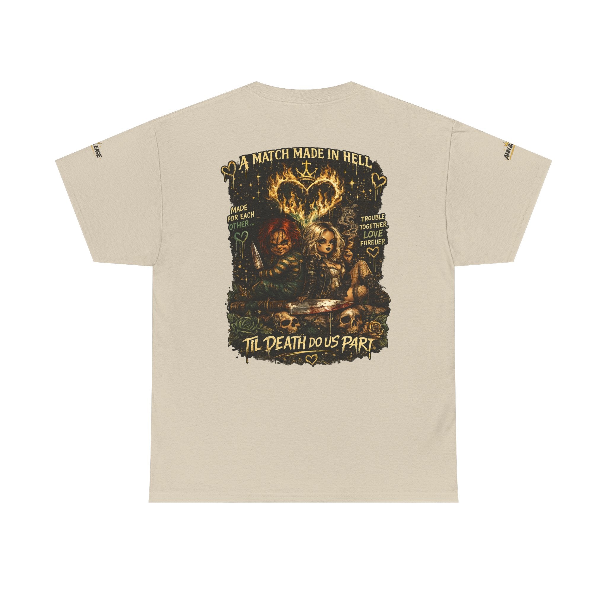 Camiseta gráfica "Disfuncional pero devota" de Ann & Ease