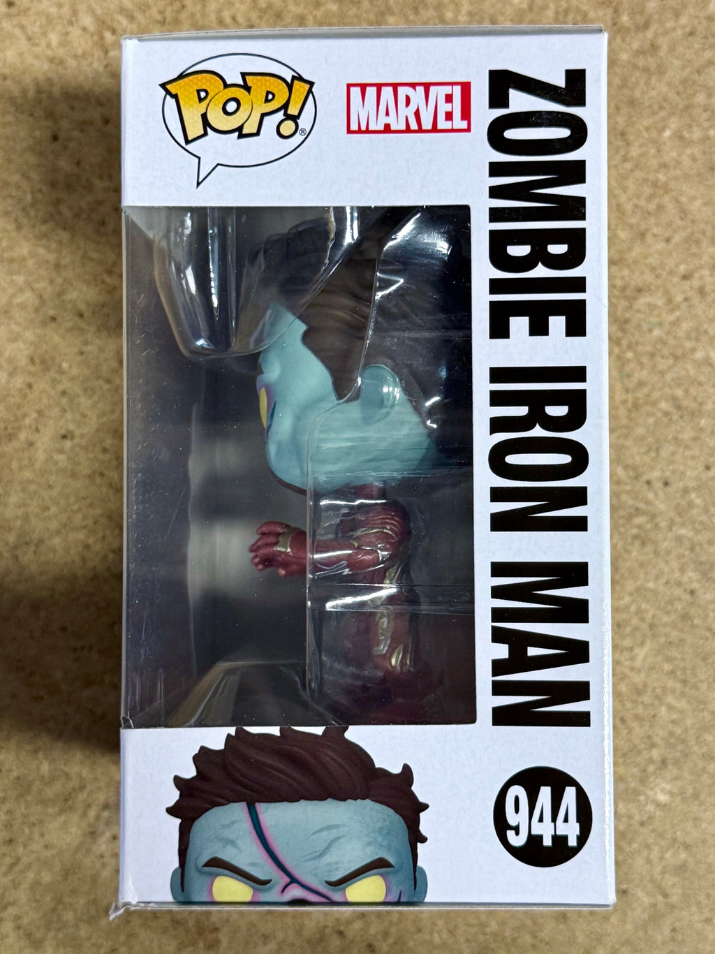 Funko Pop! Marvel Zombie Iron Man #944 Marvel Studios Disney + ¿Qué Pasaría Si? 2021