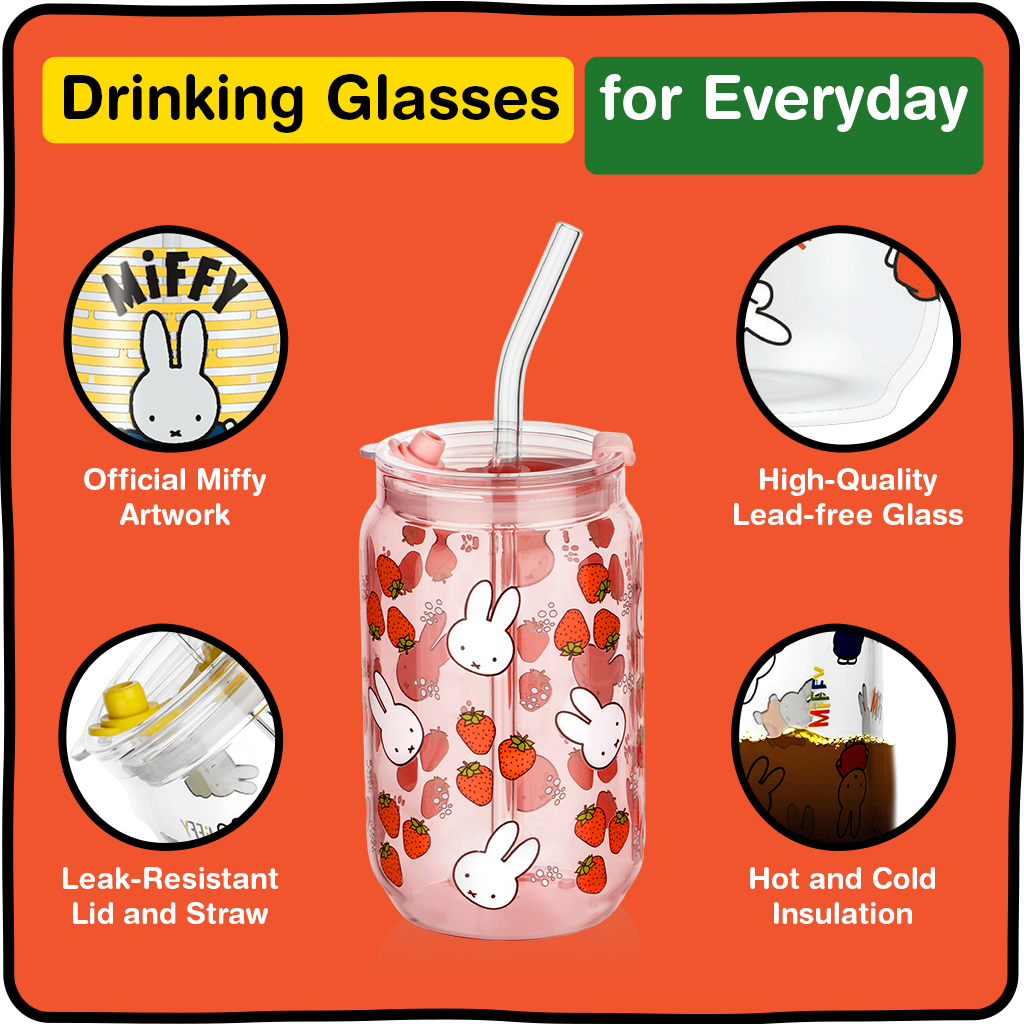 Miffy | Strawberry Glasses