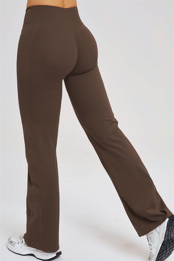 El conjunto de 3 piezas Sizzle Zip Jacket Sports Bra Flared Leggings