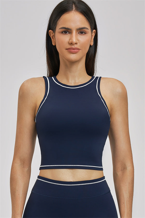 Conjunto de 3 piezas de chaqueta, top corto y pantalón corto Unbound