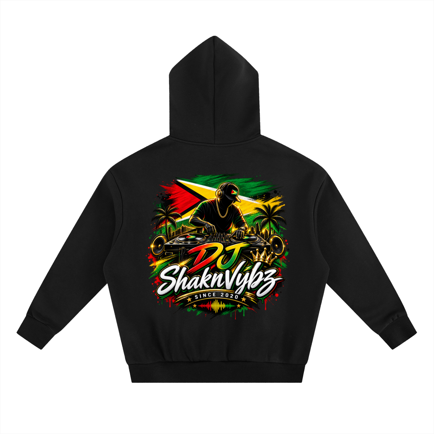 DJ ShaknVybz | Guyana Vybz Heavyweight Hoodie