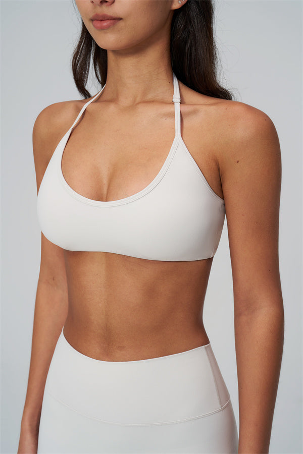 Conjunto de 2 piezas Rapture: Sujetador deportivo y Leggings acampanados