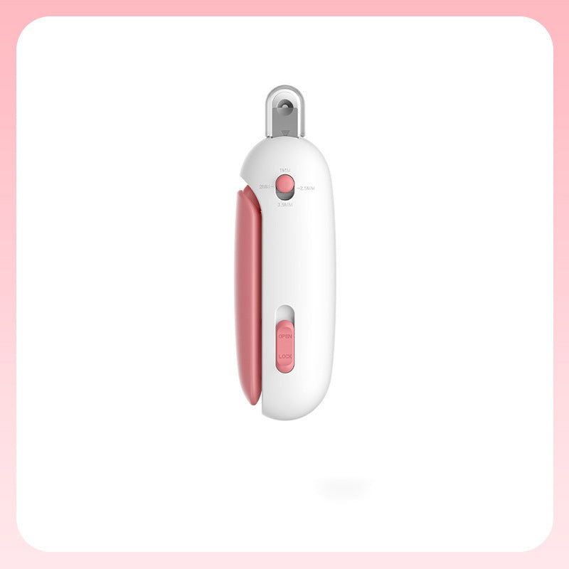 Pet Nail Clippers with Gravity Push Mechanism