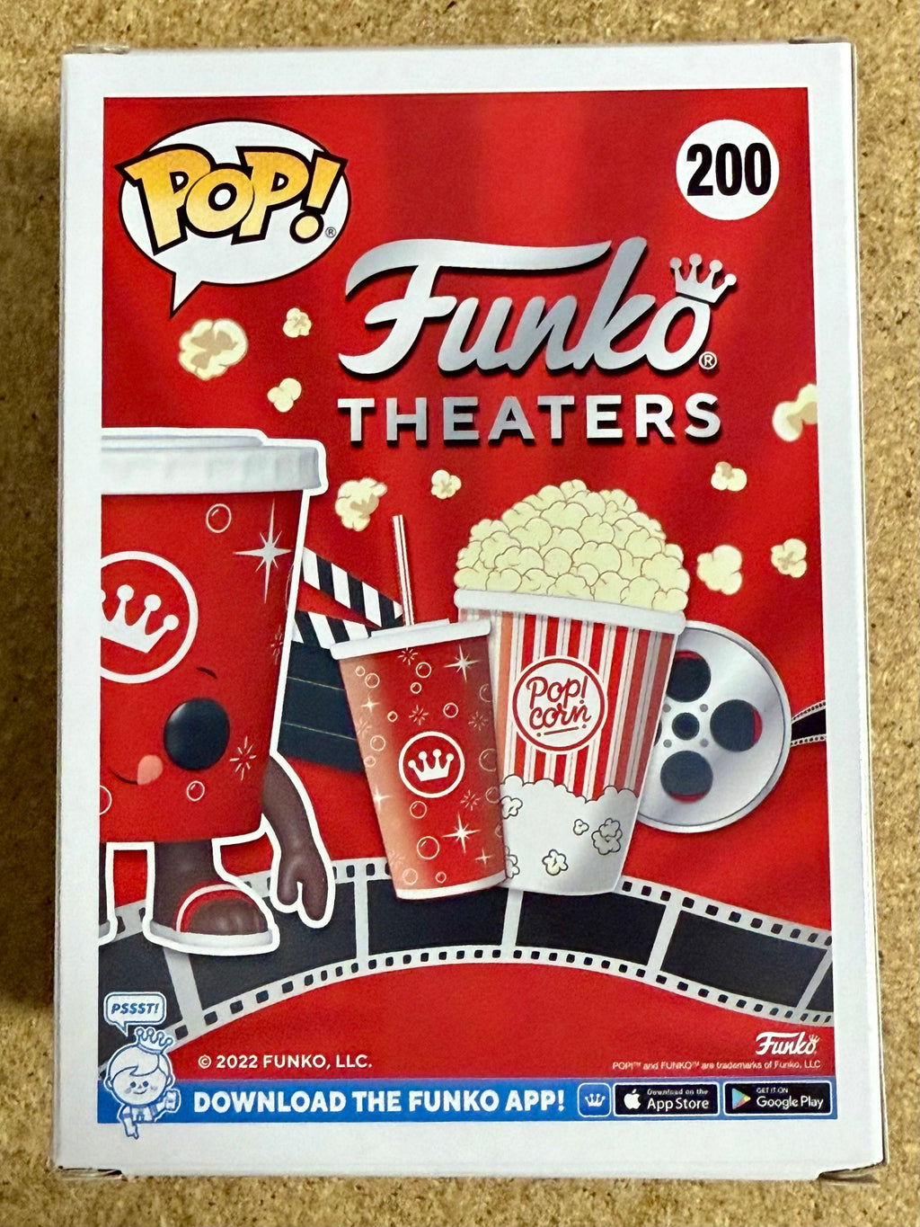 Taraji P. Henson Signed Movie Theater Soda Cup Funko Pop! #200 With JSA COA