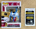 Ryan Leaf autografió NCAA Butch Cougar #19 WSU Washington State Funko Pop con COA de JSA