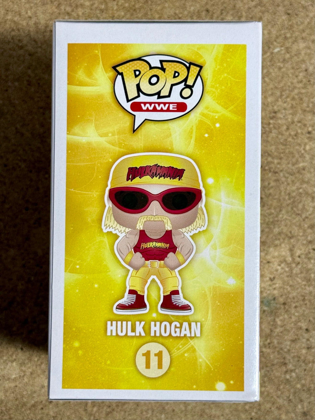 Funko Pop! WWE Hulk Hogan #11 Lucha Libre Retirado 2014 Hulkamania HOF 2021