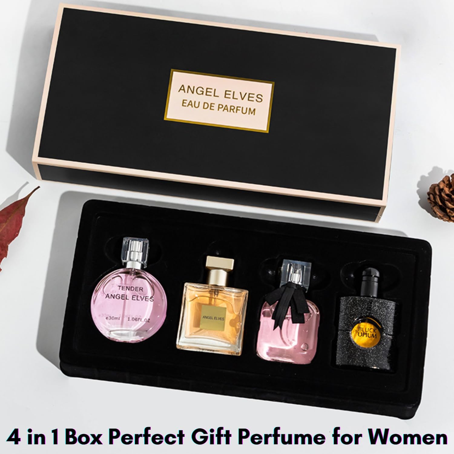 Estuche de regalo de 4 piezas de Eau de Parfum para mujer
