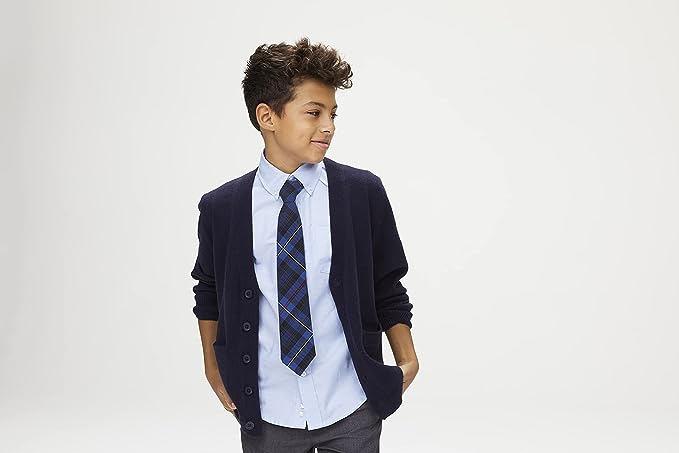 Cárdigan para niño con cuello en V antibolitas French Toast, talla 18-20