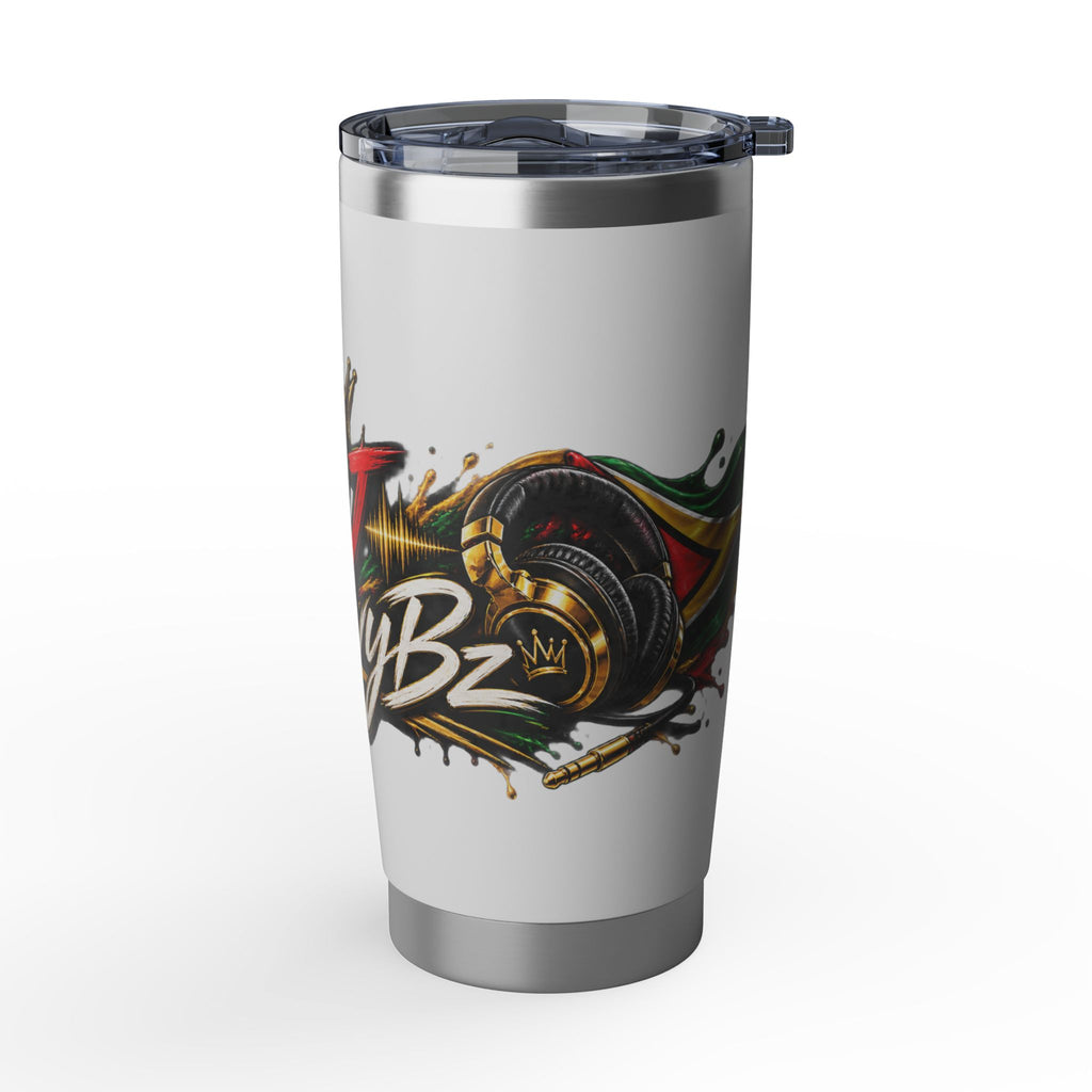 DJ ShakNvyBz Custom 20oz Tumbler | Guyana-Inspired DJ Design