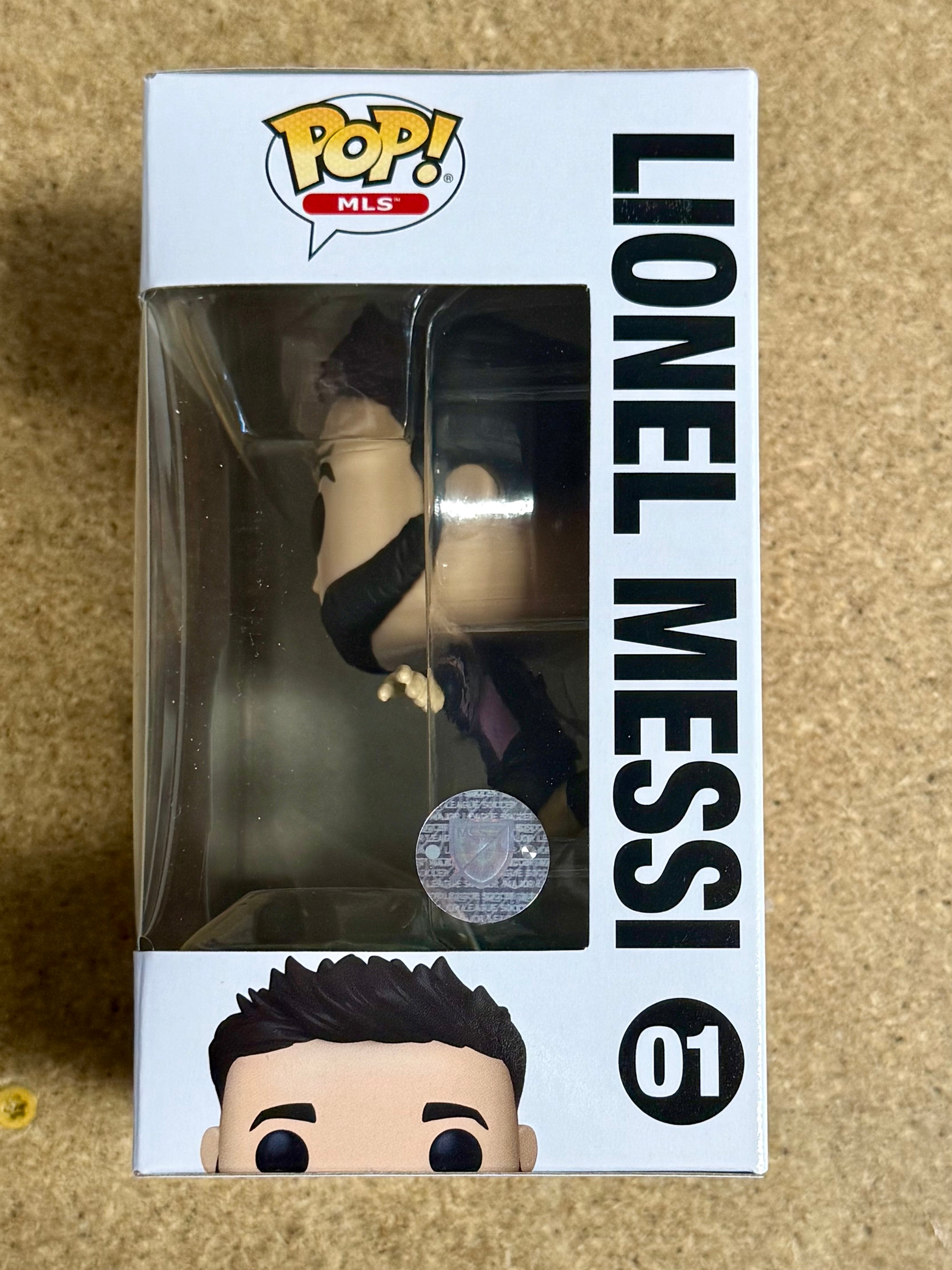 Funko Pop! MLS Lionel Messi (visitante) #01 Fútbol MLS Inter Miami 2025