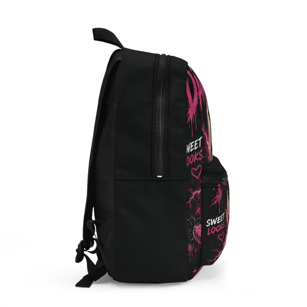 Mochila Pretty Dangerous — Mochila escolar gótica glam brujesca