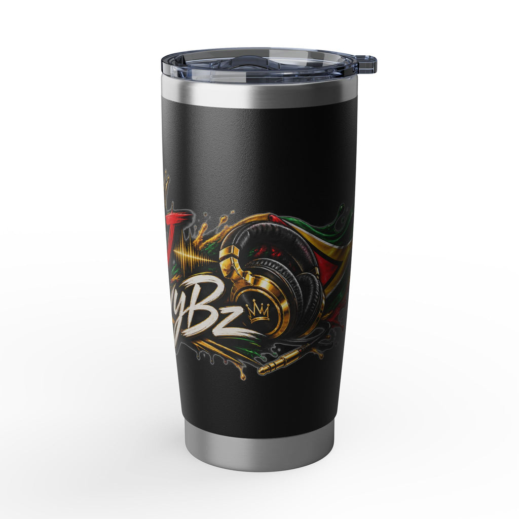 DJ ShakNvyBz Custom 20oz Tumbler | Guyana-Inspired DJ Design
