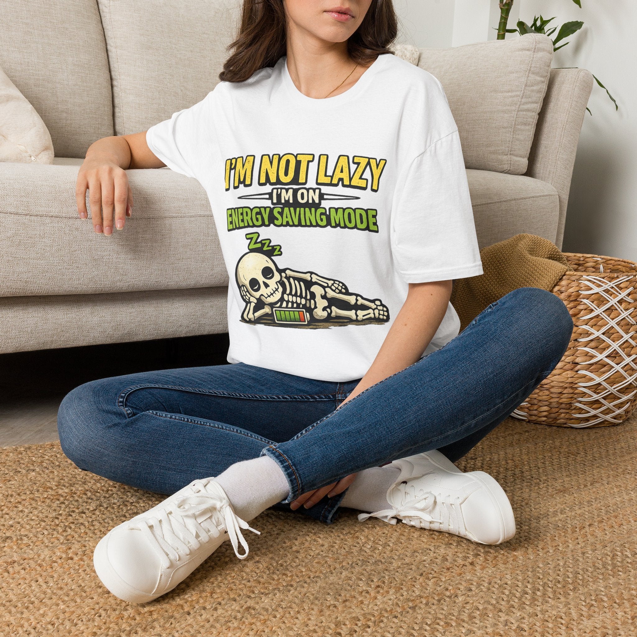 I'm Not Lazy — Energy Saving Mode T-Shirt