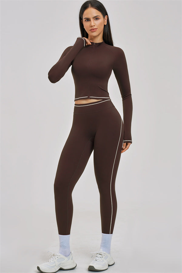 Conjunto de 2 piezas de chaqueta y leggings Unbound