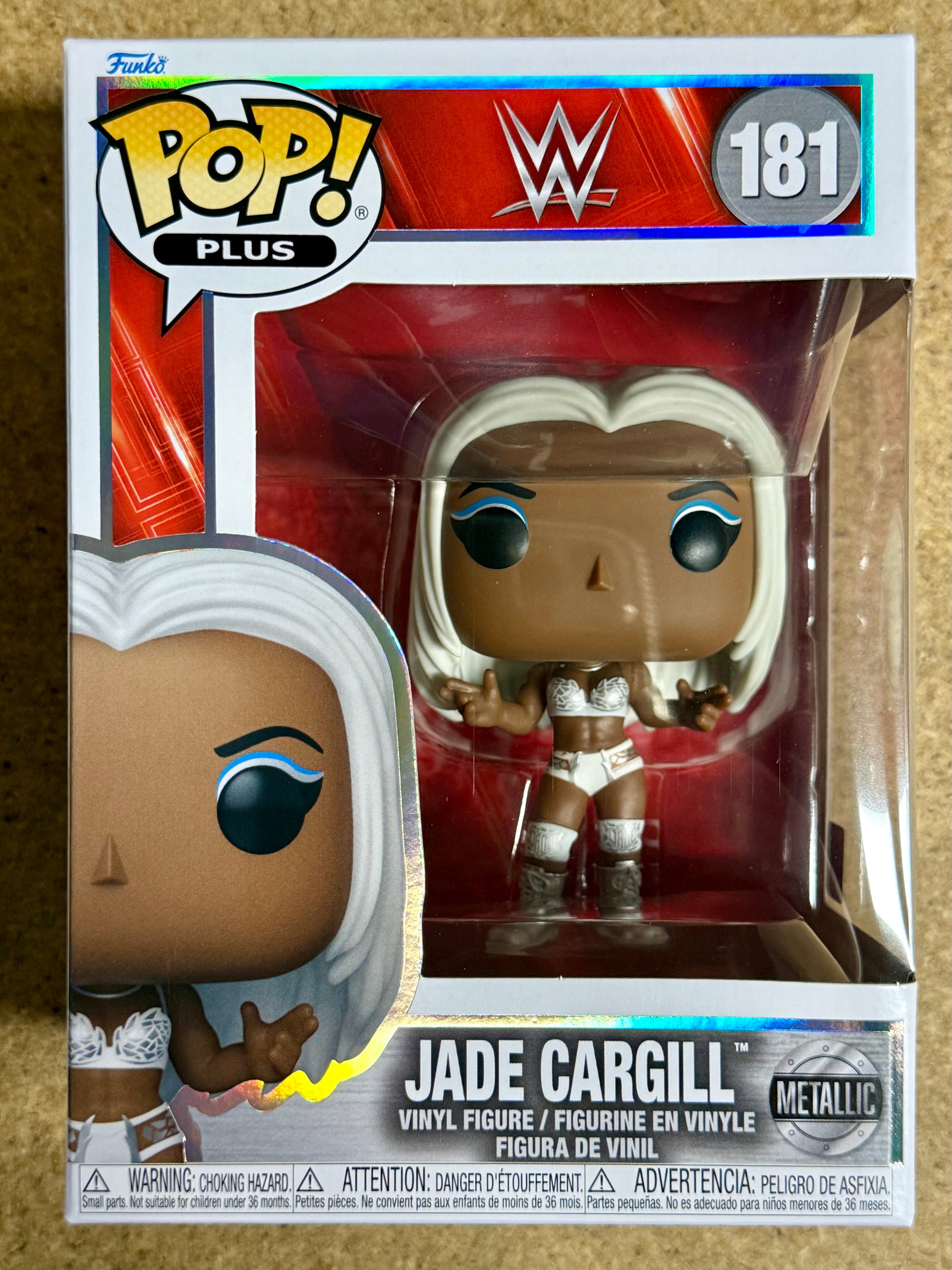 Funko Pop! Plus Metallic Jade Cargill #181 Luchadora WWE Diva 2025