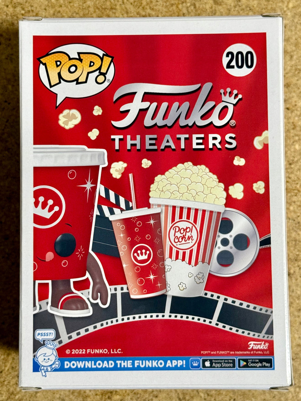 Rosie O’Donnell Vaso de refresco Funko Pop! Movie Theaters #200 autografiado con certificado PSA