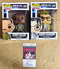 Will Smith (Steve Hiller) & Jeff Goldblum (David Levinson) Funko Pop! de Independence Day Autografiado! Juego de 2 con COA de JSA y PSA