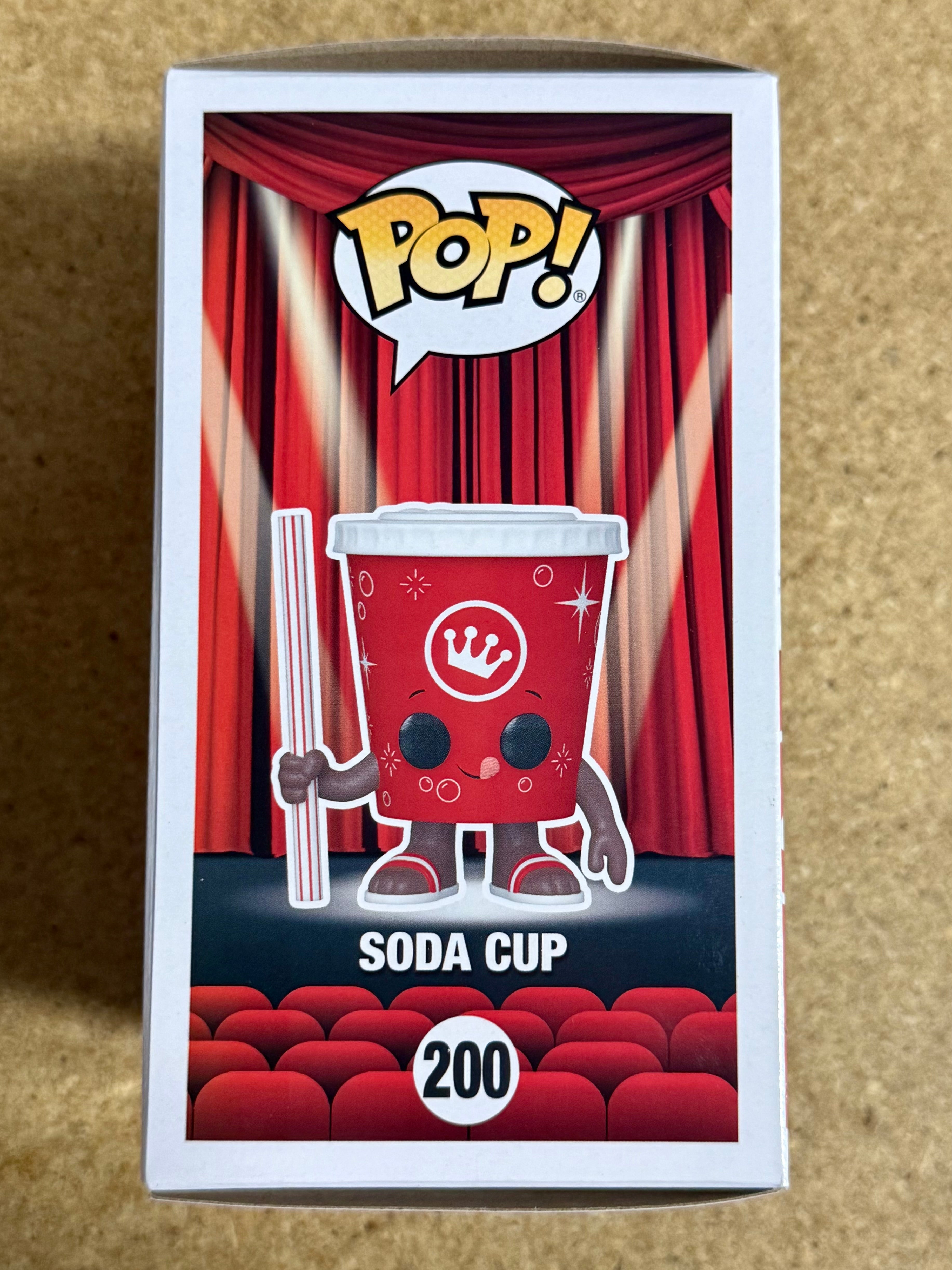 Vaso de Refresco de Cine de Shane Gillis Autografiado Funko Pop! #200 Con COA de JSA