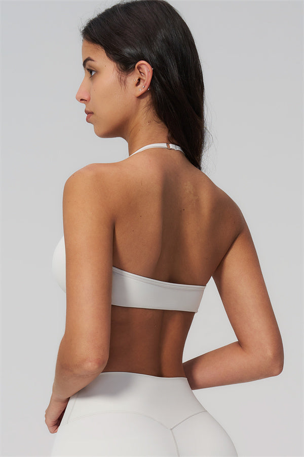 Conjunto de 2 piezas Rapture: Sujetador deportivo y Leggings acampanados
