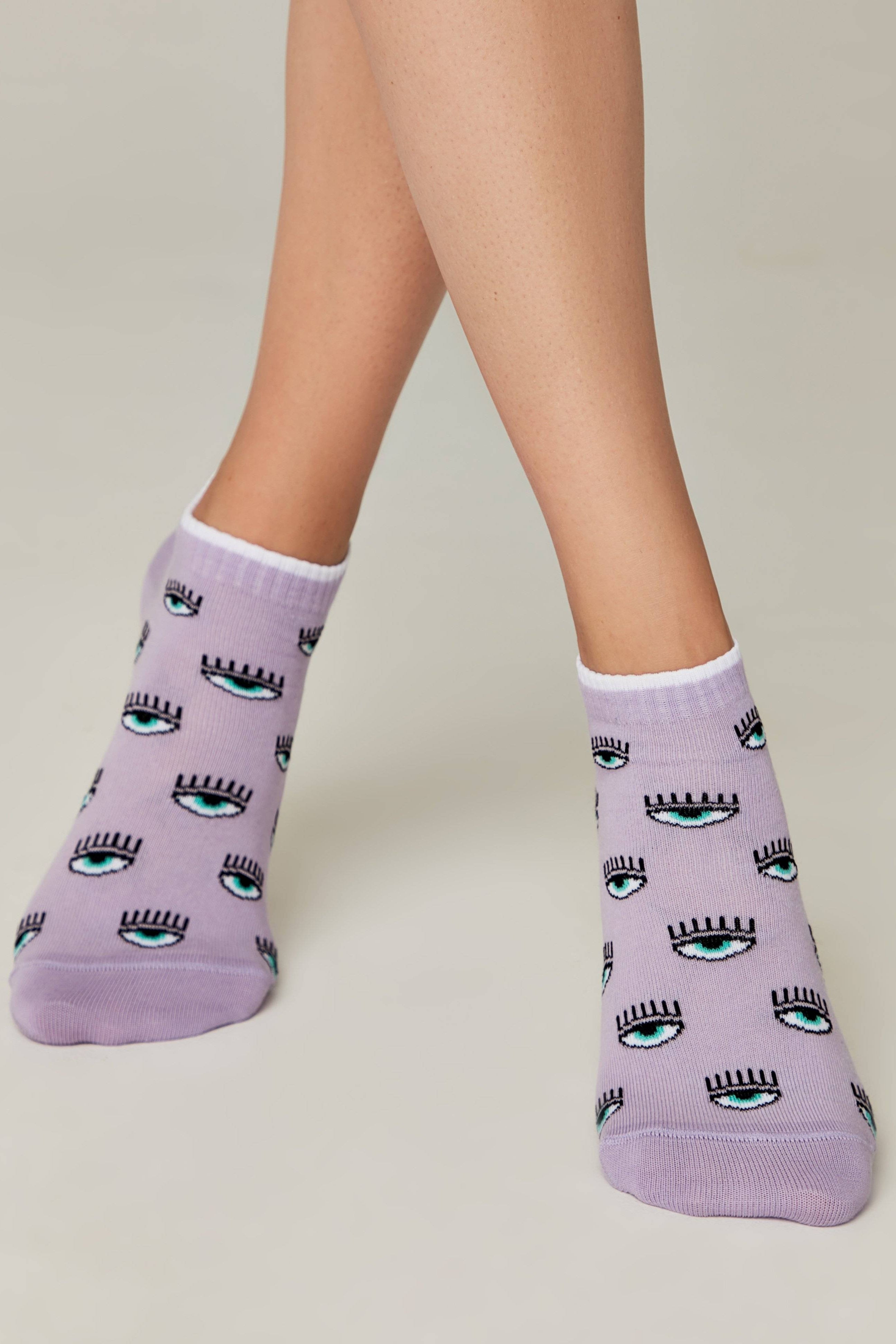 Calcetines Tobilleros de Algodón Conte Classic - Ojos 438