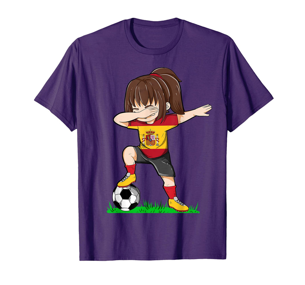 Soccer Spain Jersey Spanish Flag Football T-Shirt - Graphic Print Unisex