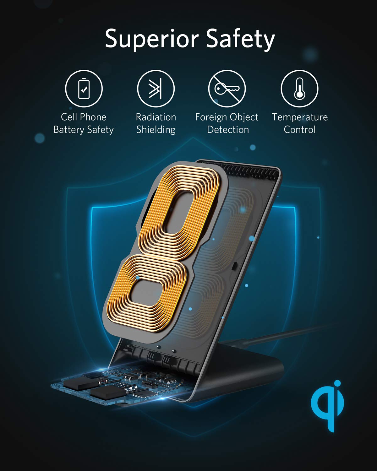 Anker Cargador Inalámbrico <b>313</b> (Base)