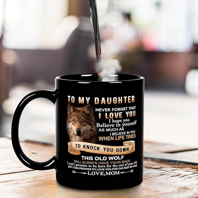 Regalo perfecto de cumpleaños o Navidad – Taza de papá para mi hija