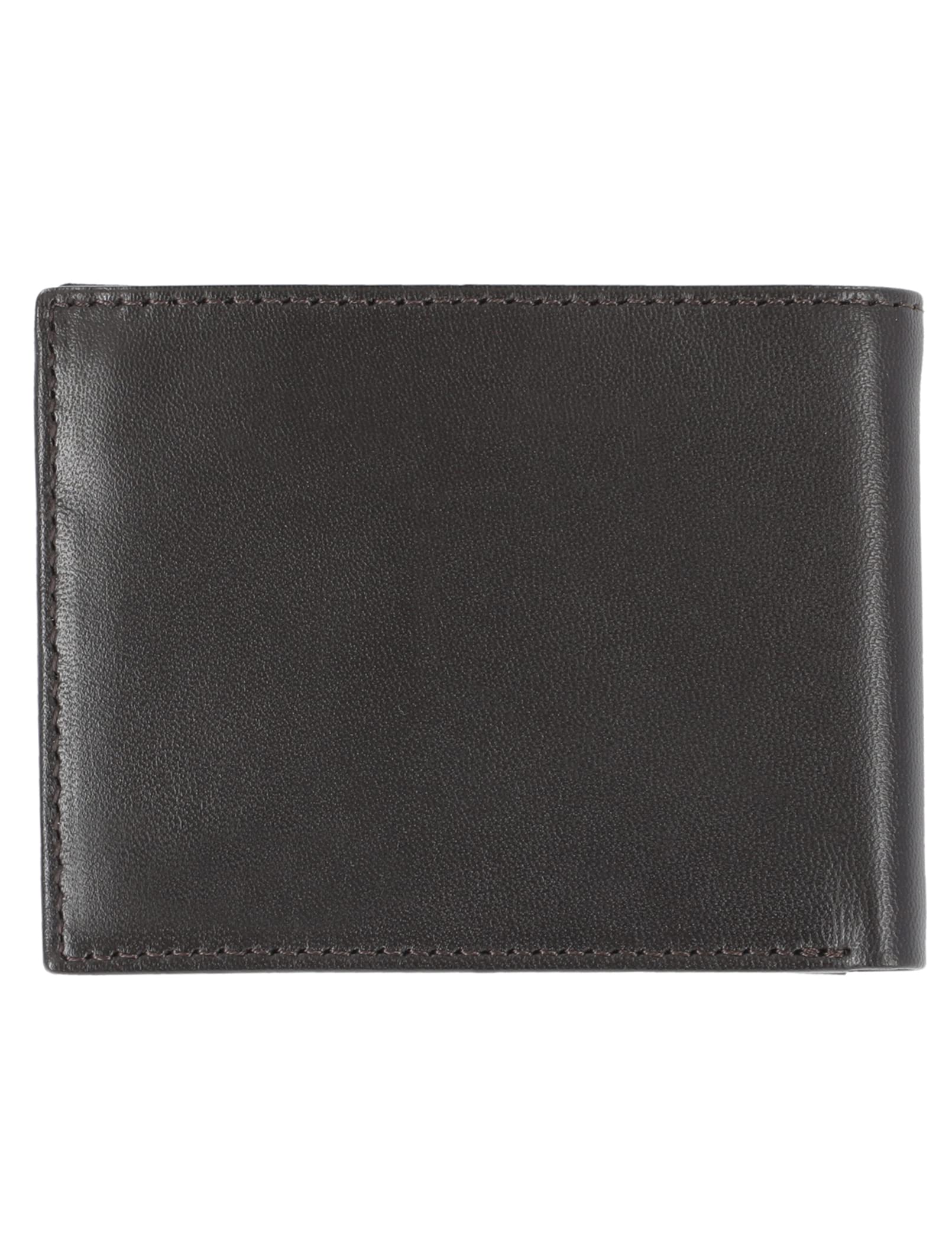 Steve Madden Men's Slim Leather Wallet with Extra Capacity Attached Flip Pockets