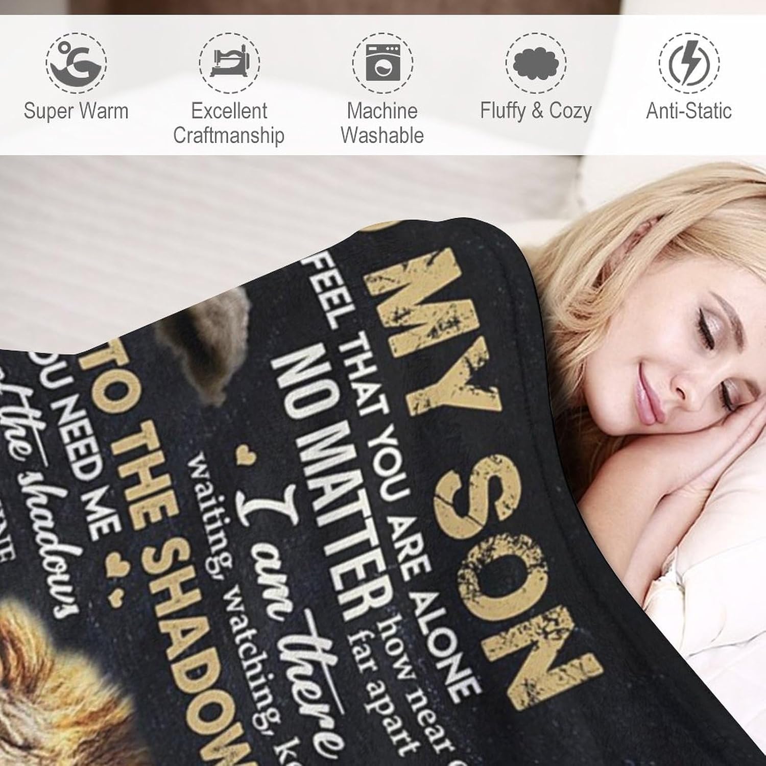 Special Gift For Your Son Blanket - From Dad