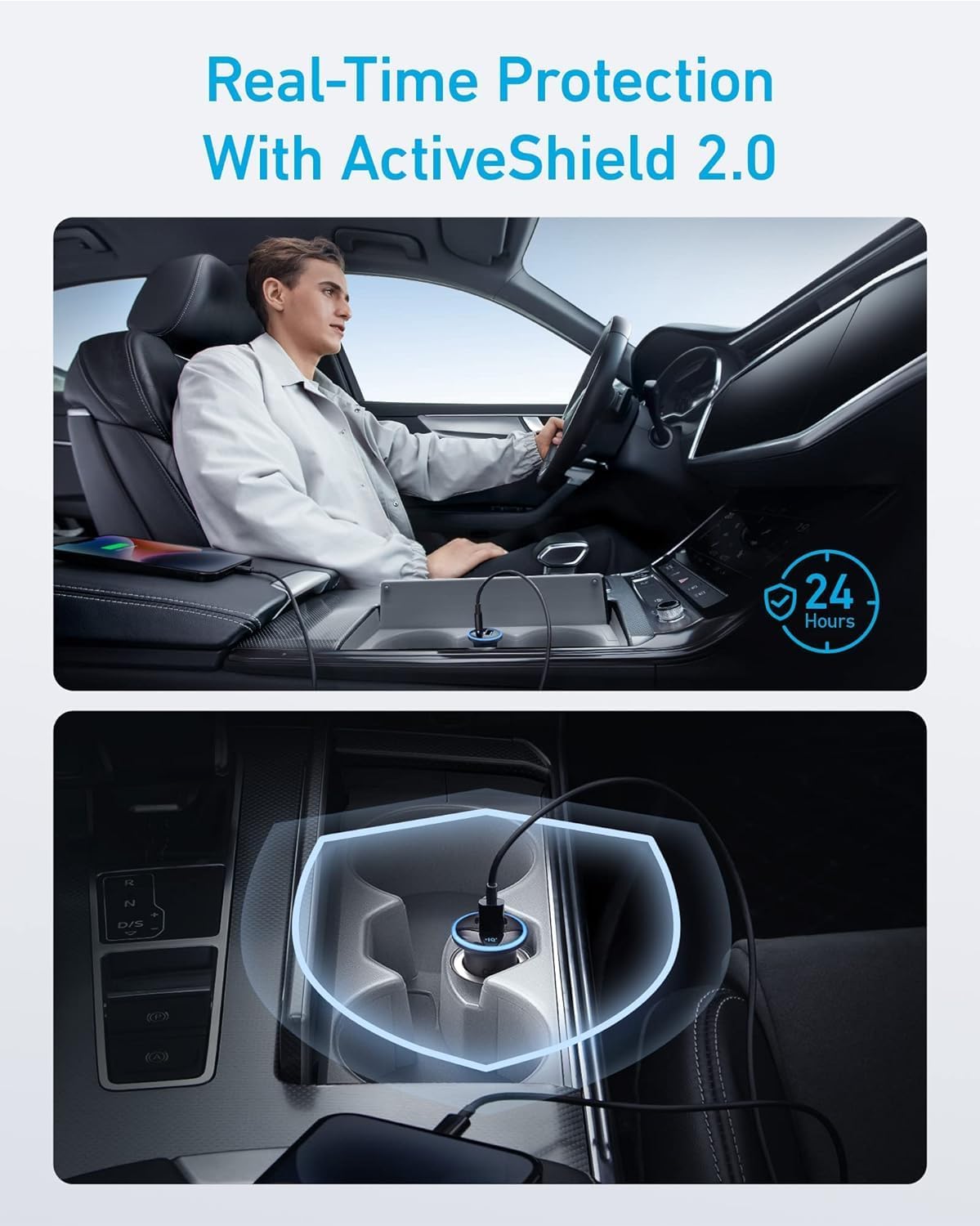 Cargador de coche Anker <b>323</b> (52,5 W)
