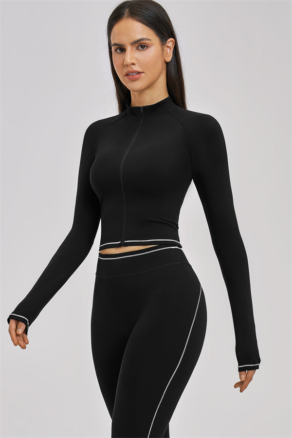 Conjunto de 2 piezas de chaqueta y leggings Unbound