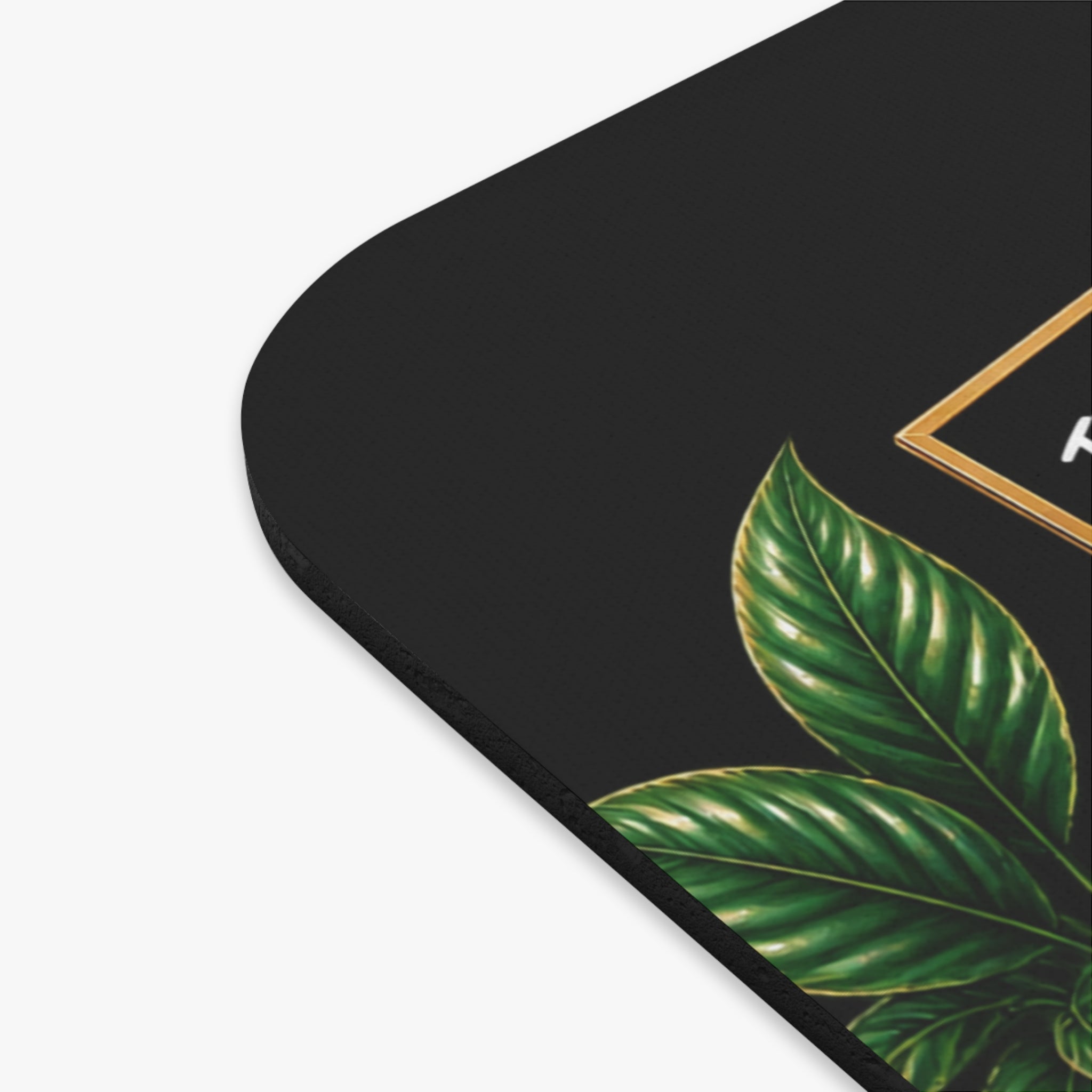 Boss Lady Desk Mouse Pad — Motivational Office Decor with "Booked, Busy, Blessed" Design