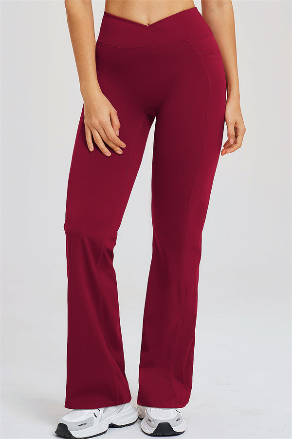 El conjunto de 3 piezas Sizzle Zip Jacket Sports Bra Flared Leggings