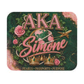 AKA Simone Mouse Pad — Pearls Passports Purpose Travel & Sorority Desk Mat