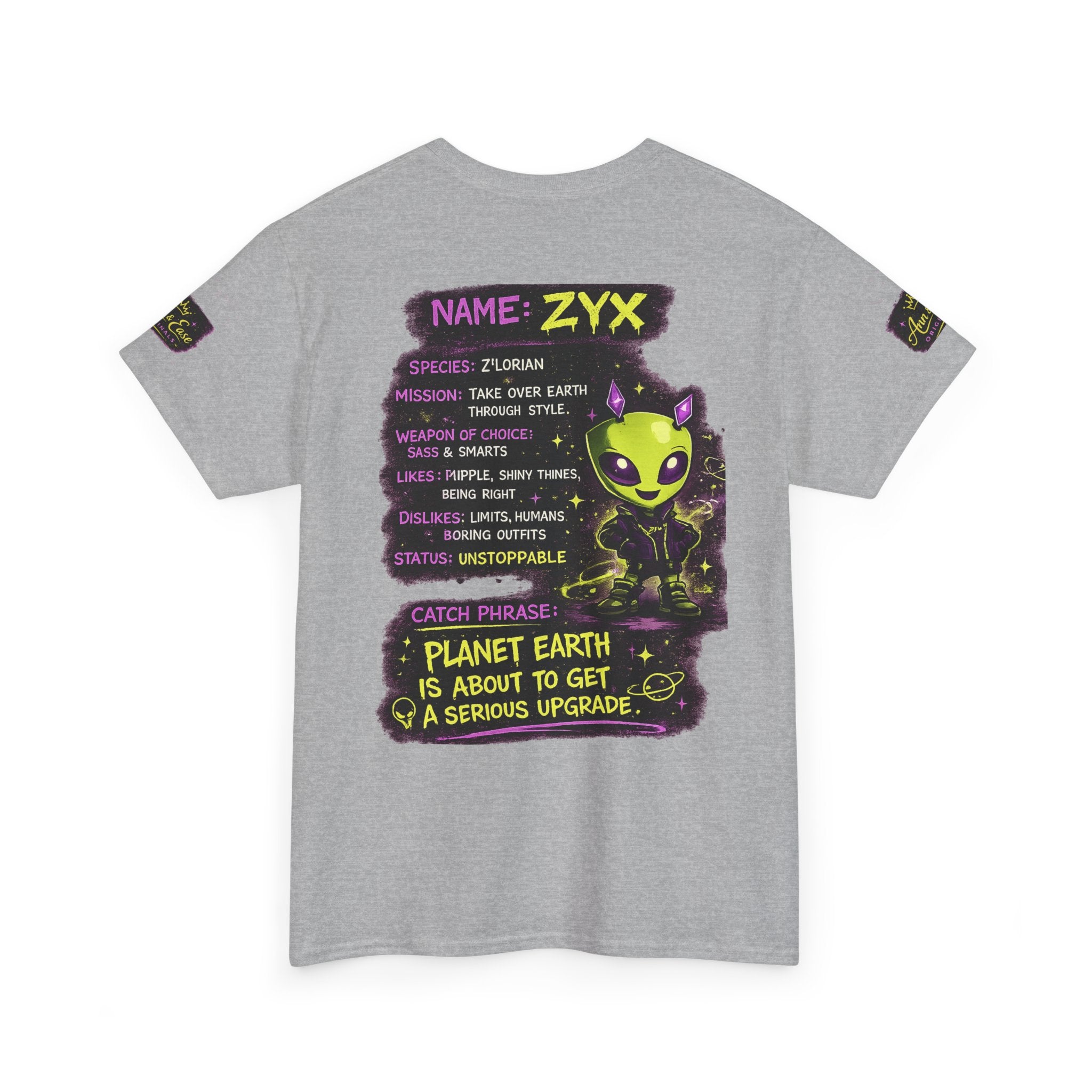 Camiseta unisex de algodón pesado