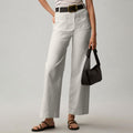Plus Size High Waisted Slimming Solid Color Suit Pants