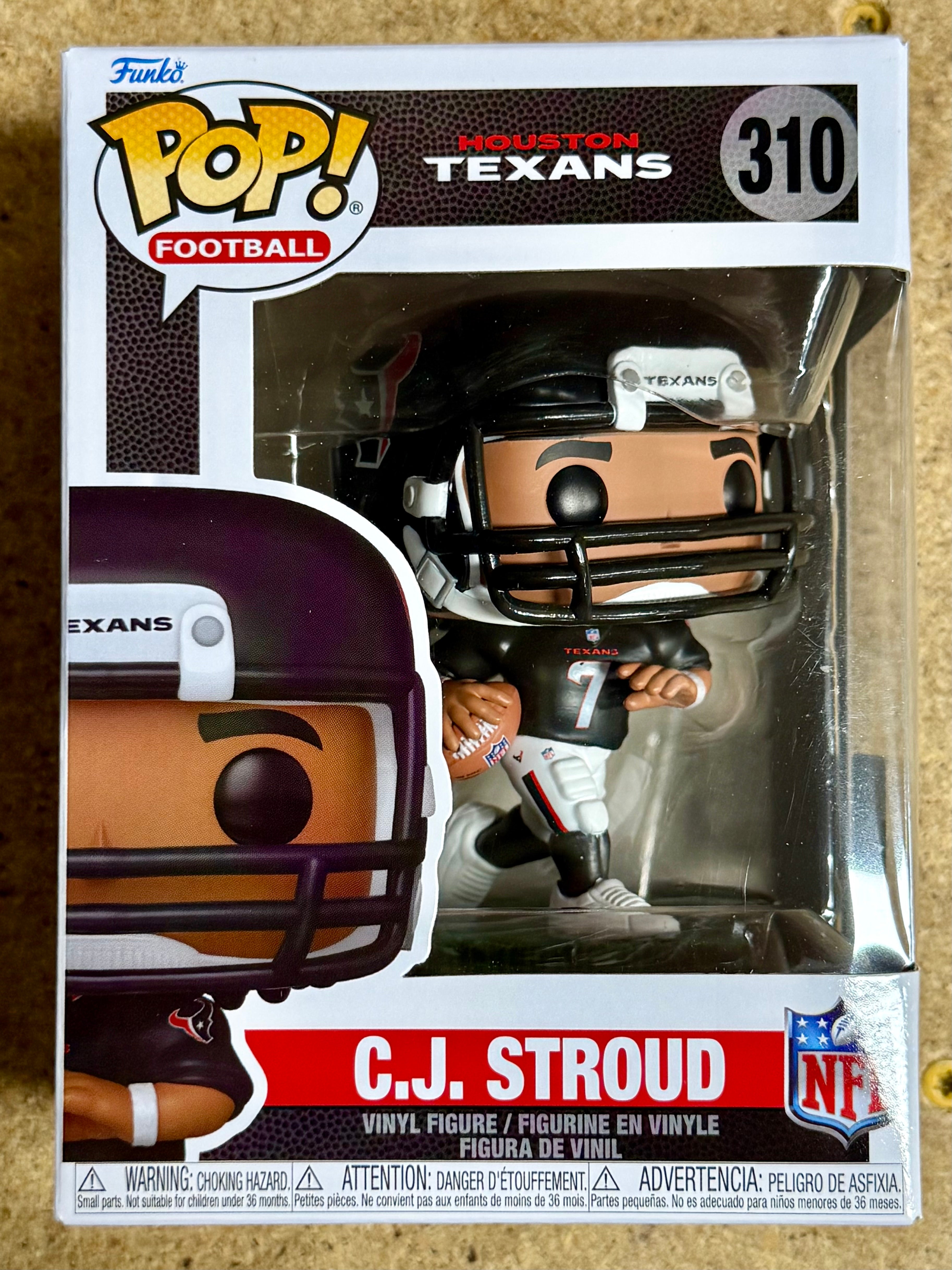 ¡Funko Pop! Fútbol C.J. Stroud #310 NFL Houston Texans Novato del Año 2023